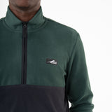 First Ascent Colourblock 1/4 Zip Fleece
