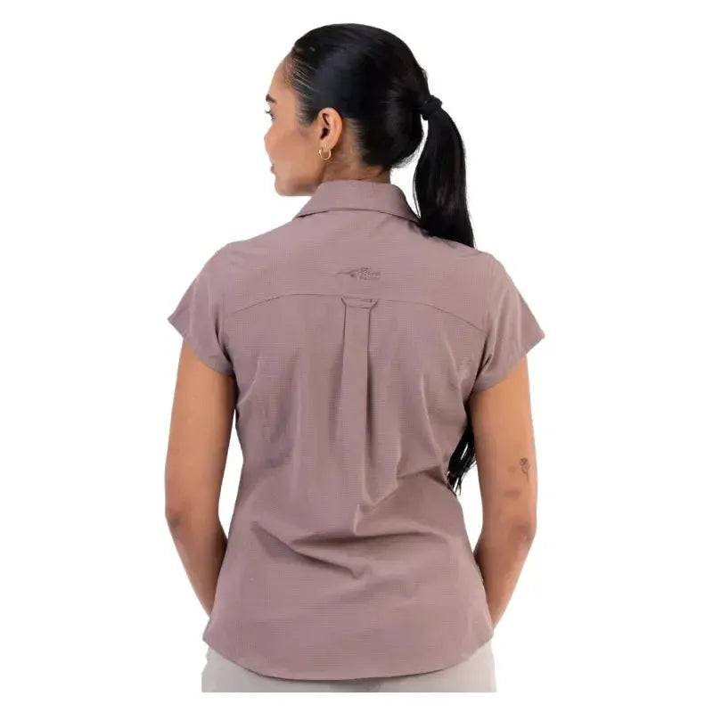 First Ascent Ladies Luxor CoolDry Short Sleeve Shirt – Trappers