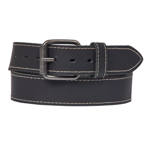 Trappers Stitched Leather Roller Belt