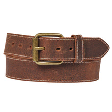 Trappers Stitched Leather Belt