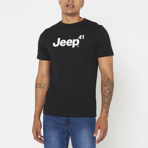 Jeep 41 Logo Print T shirt