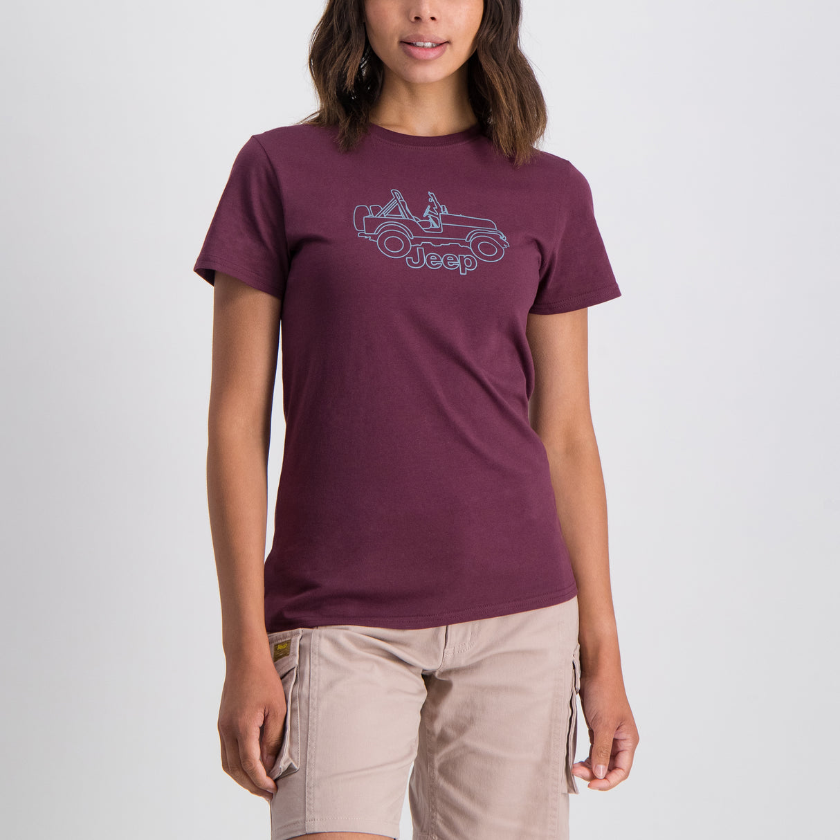 Jeep Ladies Car T-shirt