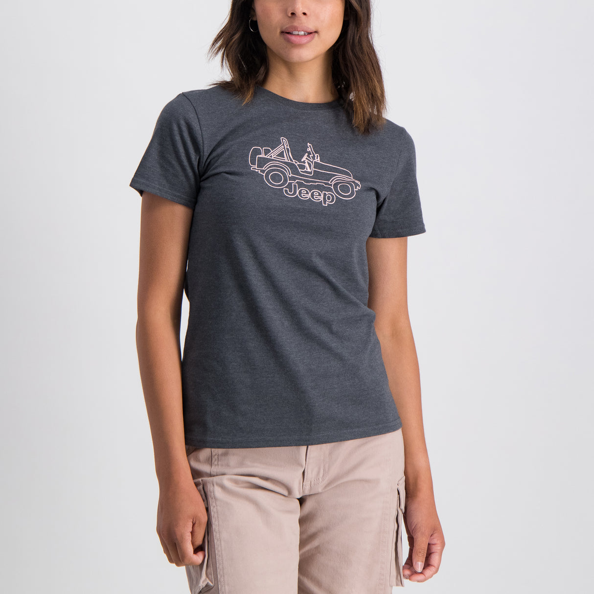 Jeep Ladies Car T-shirt
