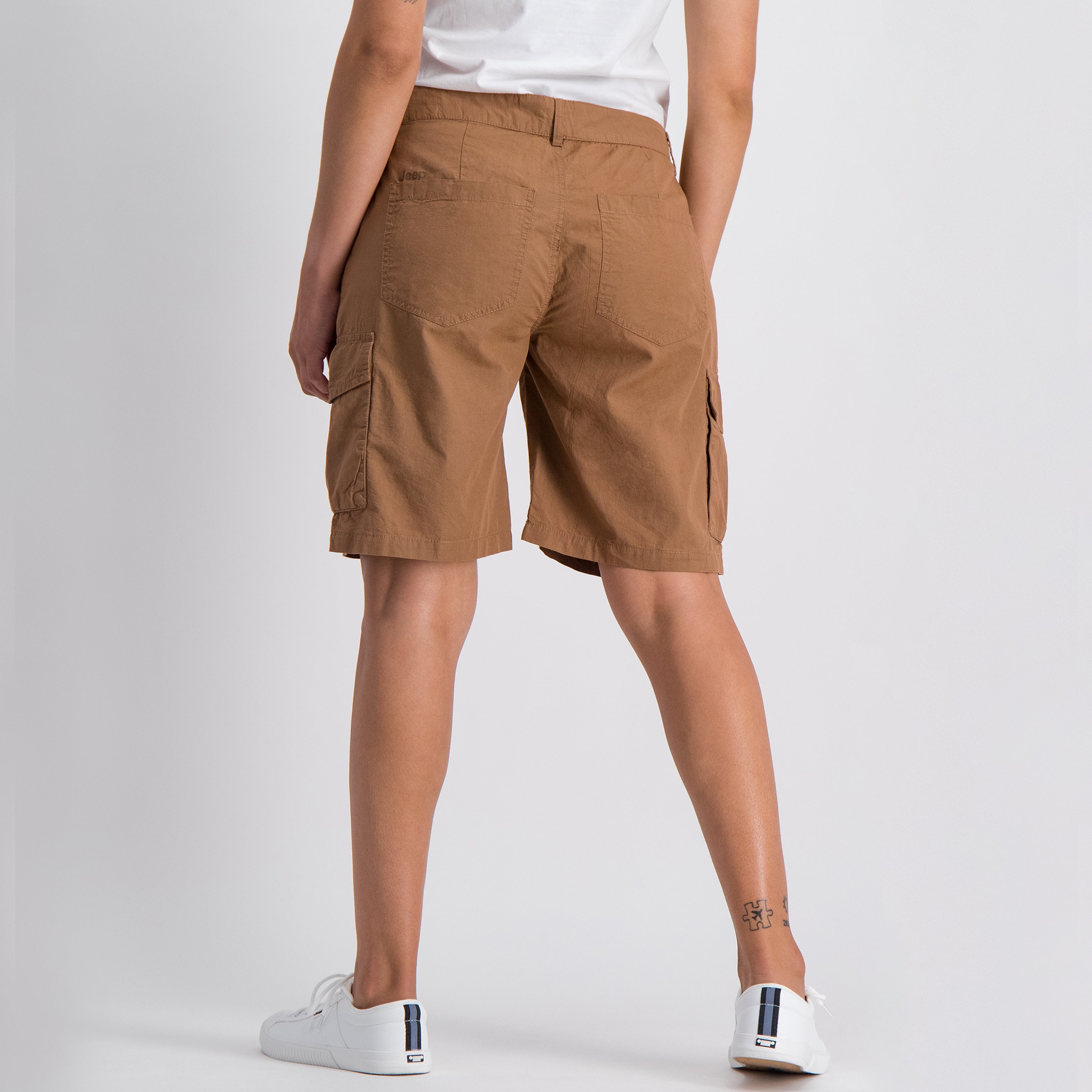 Jeep Ladies 21cm Utility Shorts Trappers