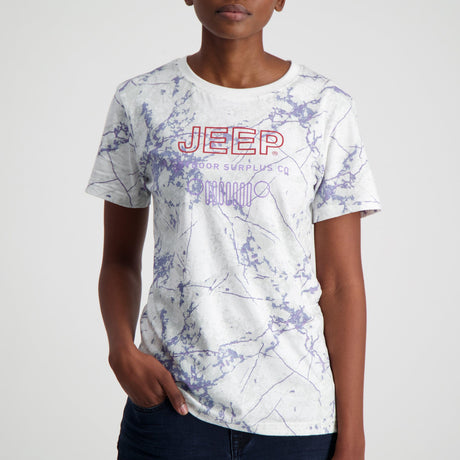 Jeep Ladies Tie Dye T-shirt