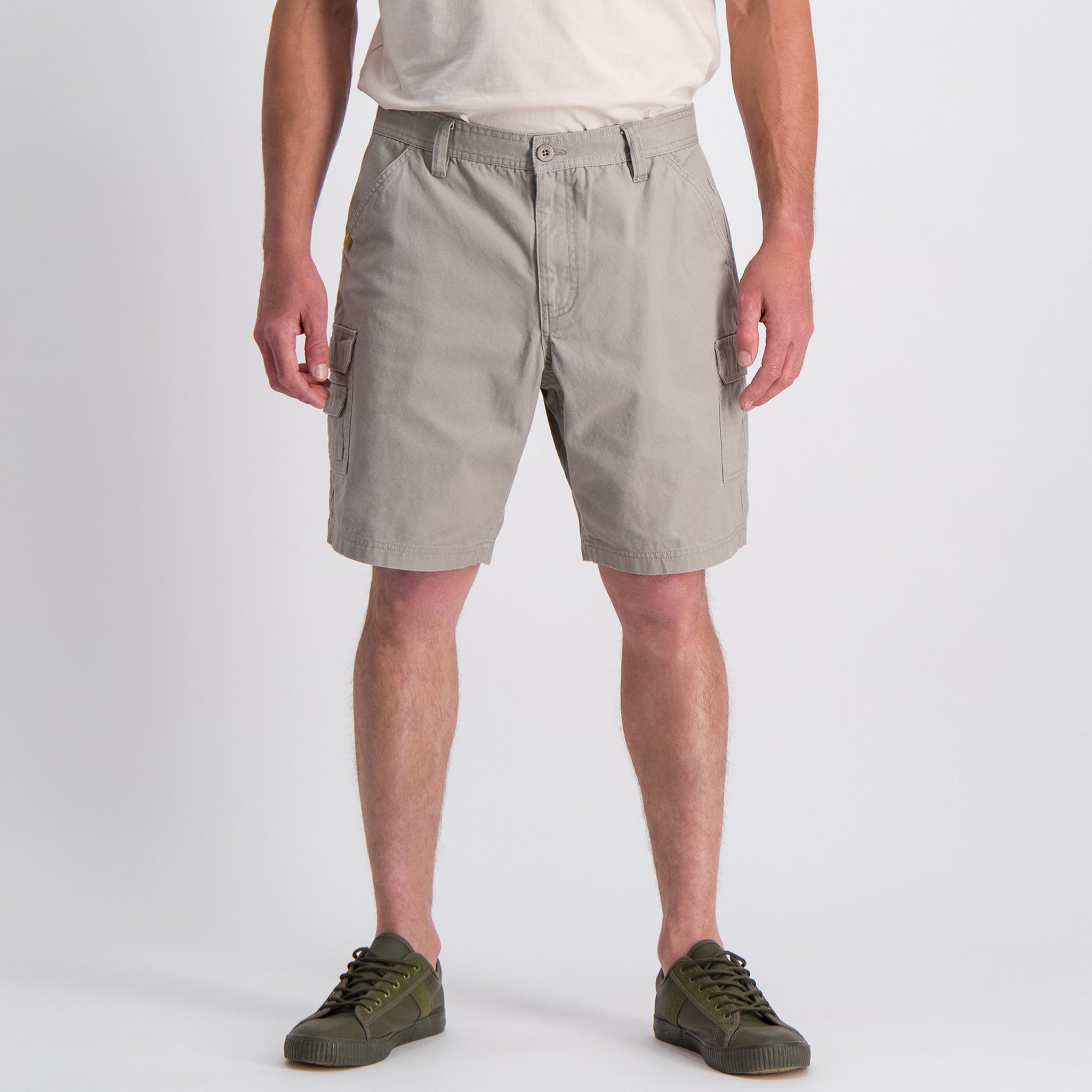 Jeep 21cm Fixed Waist Cargo Shorts