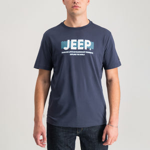 Jeep Strong Logo Print T-shirt