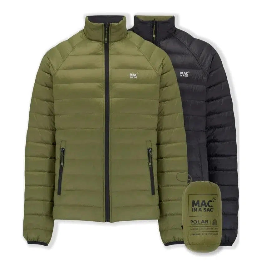 Mac In A Sac Reversible Packable Polar Down Jacket Trappers