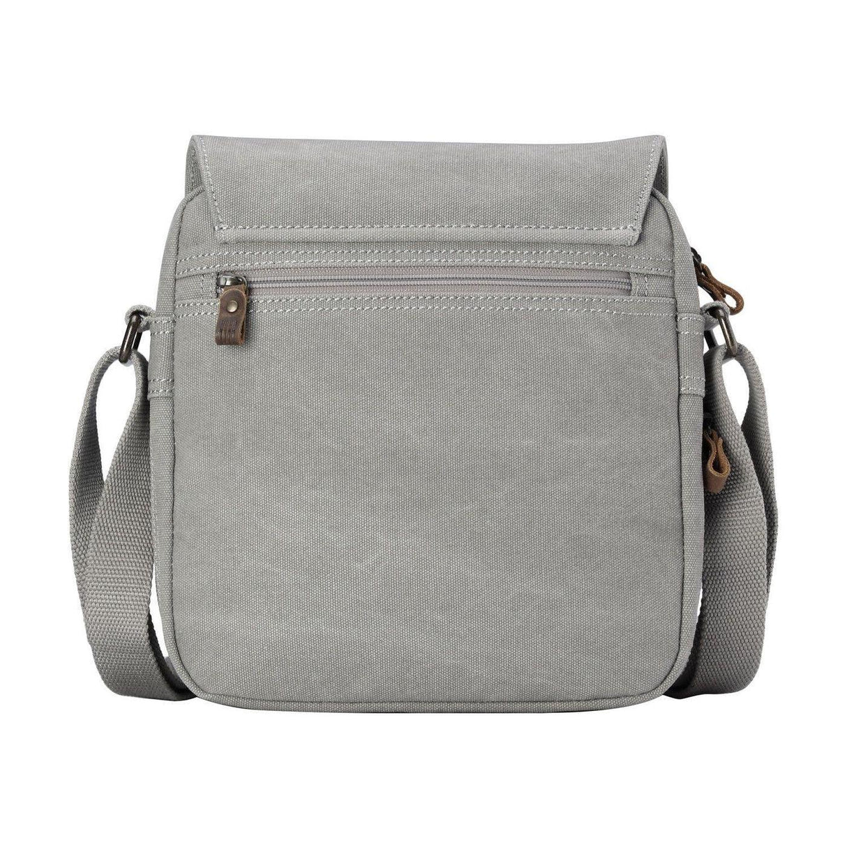 Troop Canvas Flap-Over Shoulder Bag