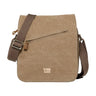 Troop Canvas Flap-Over Shoulder Bag