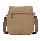 Troop Canvas Flap-Over Shoulder Bag