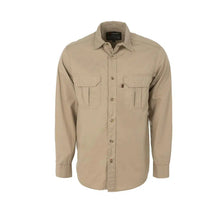 Load image into Gallery viewer, Trappers Long Sleeve Double Pocket Twill Utility Shirt