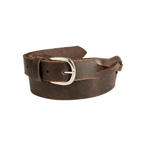 Trappers Ladies Leather Plaited Belt