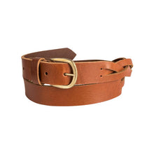 Load image into Gallery viewer, Trappers Ladies Leather Plaited Belt