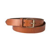 Trappers Ladies Basic Leather Roller Belt