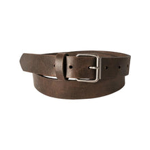 Trappers Ladies Roller Buckle Leather Belt - Trappers